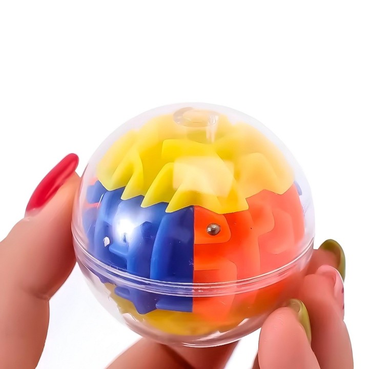 Cubo Bola Esfera Laberinto Mágico Juego Didáctico Ingenio
