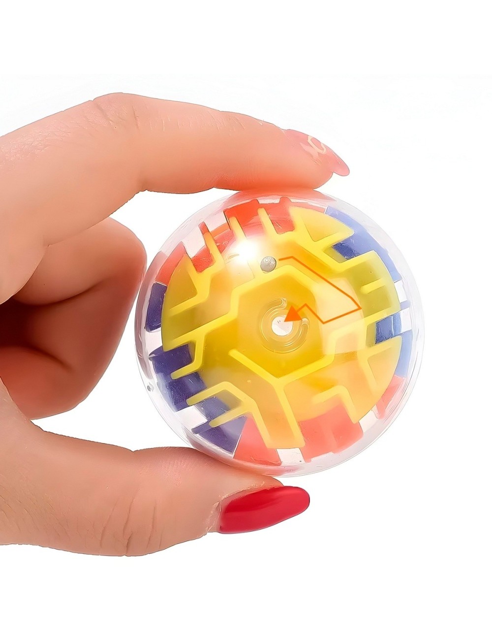 Cubo Bola Esfera Laberinto Mágico Juego Didáctico Ingenio