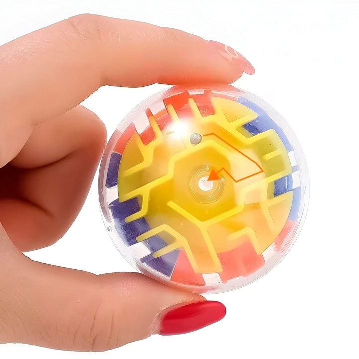 Cubo Bola Esfera Laberinto Mágico Juego Didáctico Ingenio