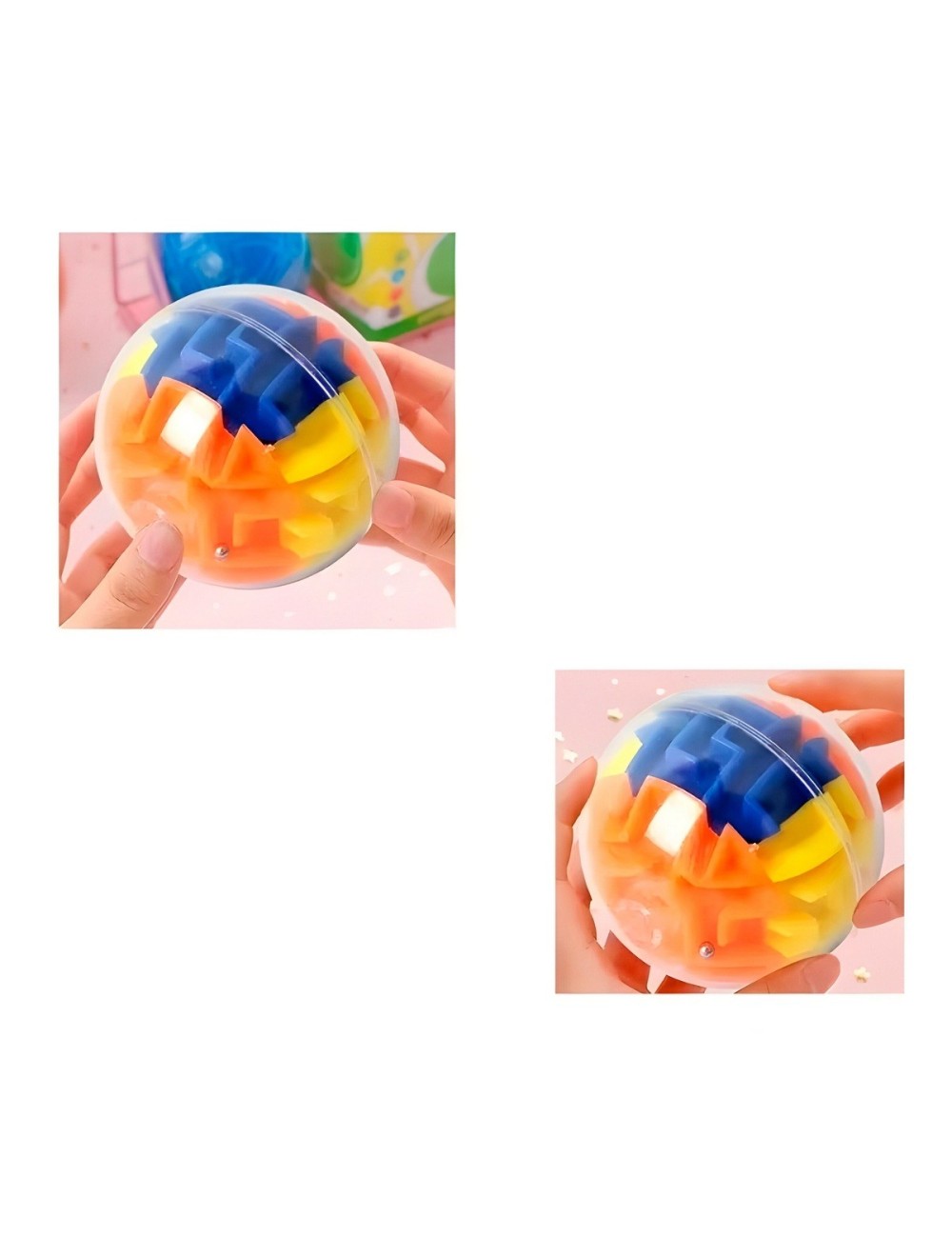Cubo Bola Esfera Laberinto Mágico Juego Didáctico Ingenio