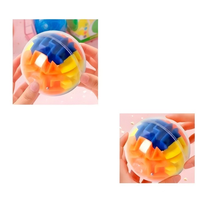 Cubo Bola Esfera Laberinto Mágico Juego Didáctico Ingenio