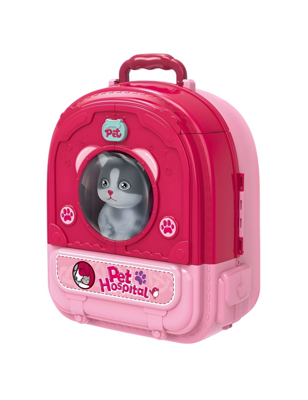 Maleta Mascota Juguete Veterinaria Interactivo Niñas Pets