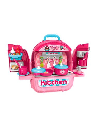 Maleta Cocina Juguete Chef Kitchen Interactivo Niñas