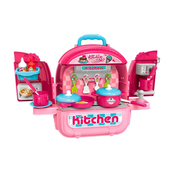 Maleta Cocina Juguete Chef Kitchen Interactivo Niñas