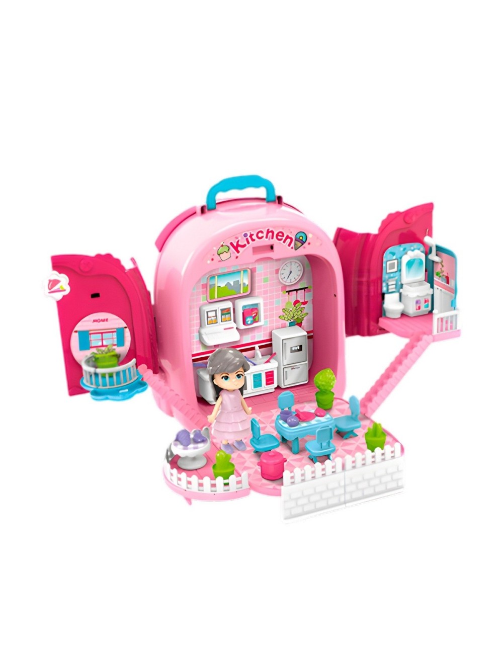 Maleta Cocina Juguete Chef Kitchen Interactivo Niñas
