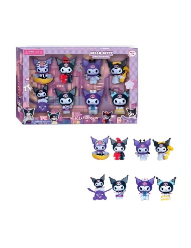 Figura Coleccionable Anime Figura Kuromi Kawaii X 8 Unidades