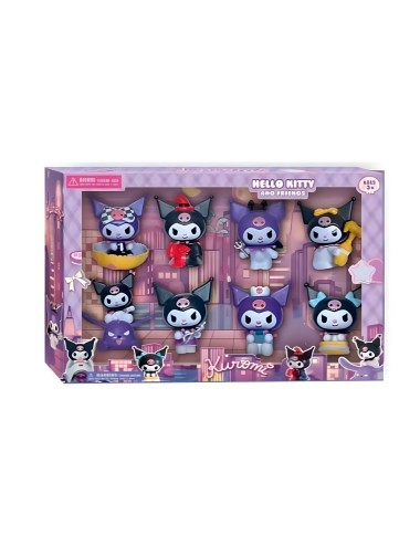 Figura Coleccionable Anime Figura Kuromi Kawaii X 8 Unidades