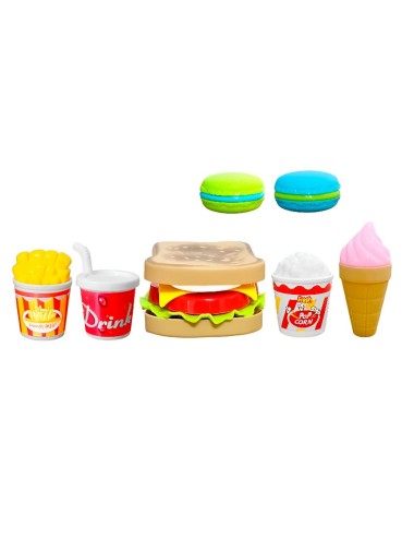Comida De Juguete Interactivo Sandwich Cookies + Tabla
