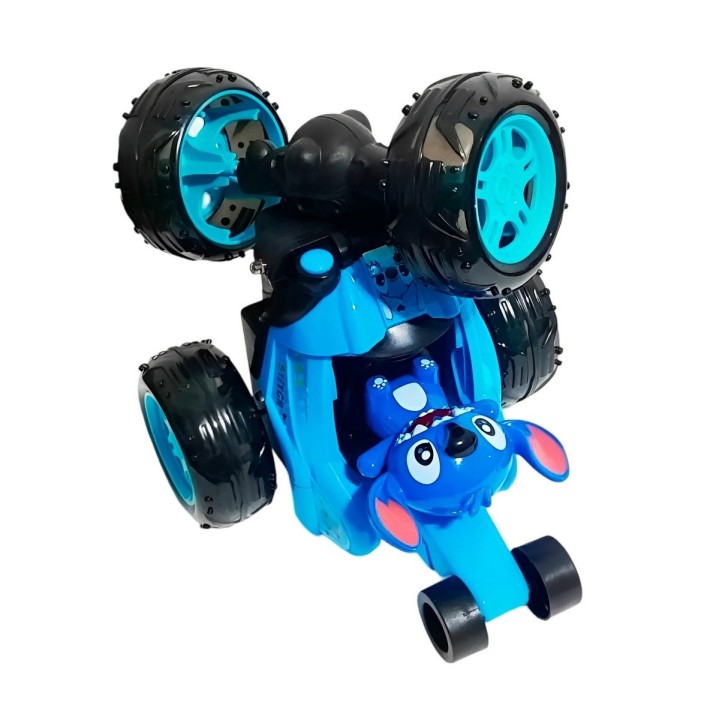Carro Stitch Recargable Juguete Control Remoto Interactivo