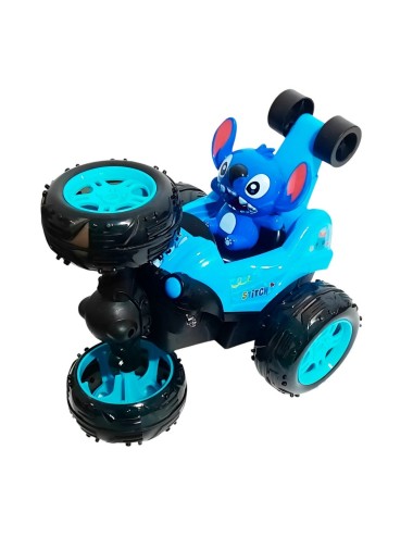 Carro Stitch Recargable Juguete Control Remoto Interactivo