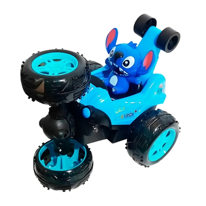 Carro Stitch Recargable Juguete Control Remoto Interactivo