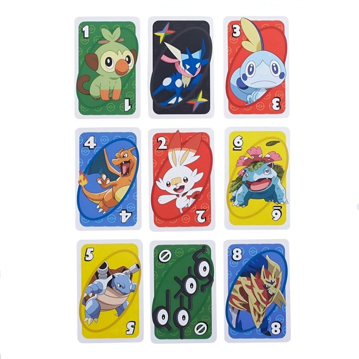 Juego de Mesa Cartas Uno Pokemon