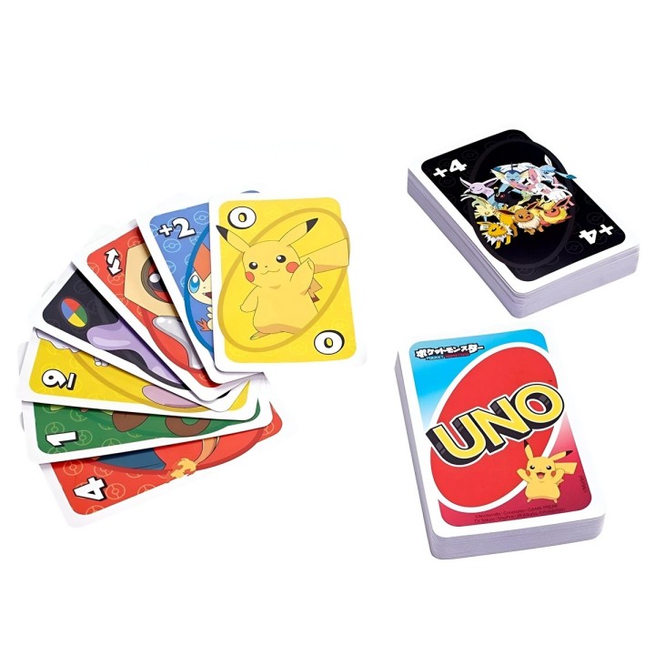 Juego de Mesa Cartas Uno Pokemon