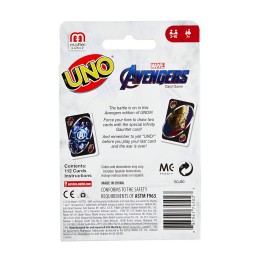 Juego de Mesa Cartas Uno Avengers Heroes