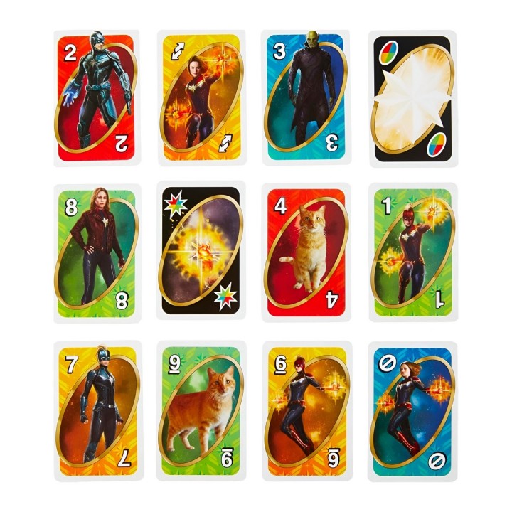 Juego de Mesa Cartas Uno Avengers Heroes