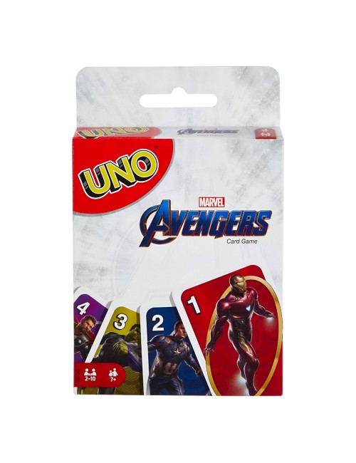 Juego de Mesa Cartas Uno Avengers Heroes