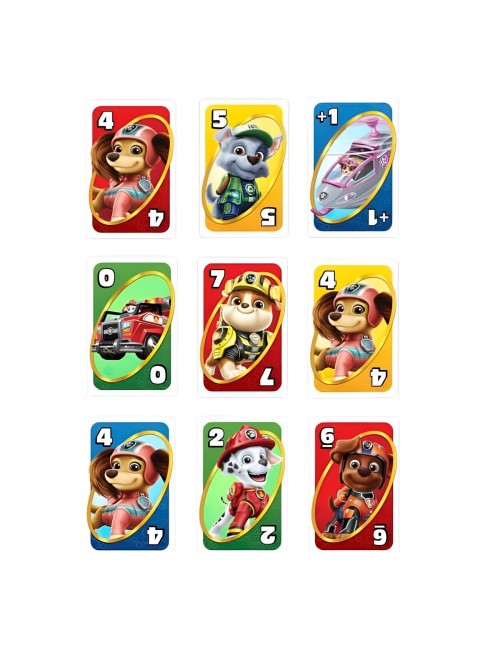 Juego de Mesa Cartas Uno Patrulla Canina