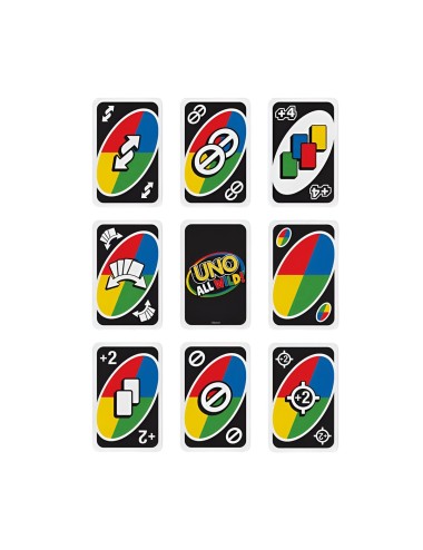 Juego de Mesa Cartas Uno All Wild