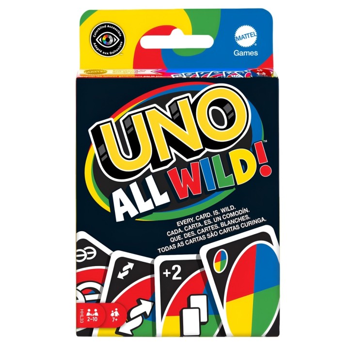 Juego de Mesa Cartas Uno All Wild