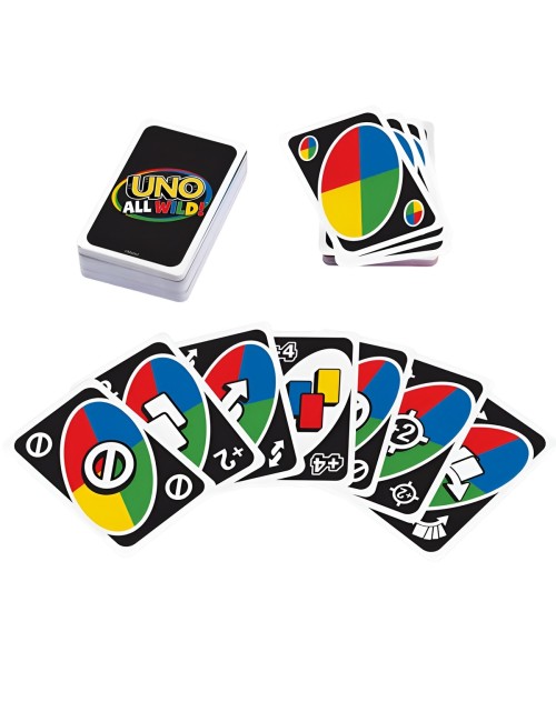 Juego de Mesa Cartas Uno All Wild
