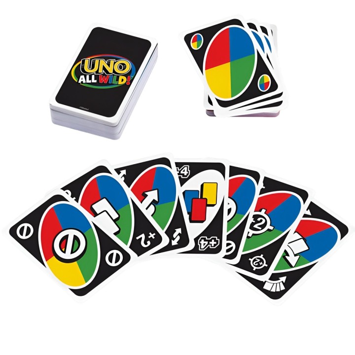 Juego de Mesa Cartas Uno All Wild