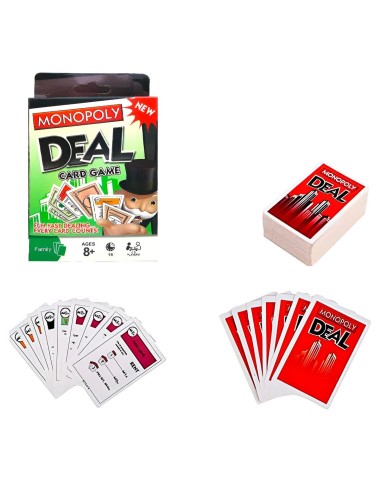 Juego de Mesa Cartas Monopoly Deal