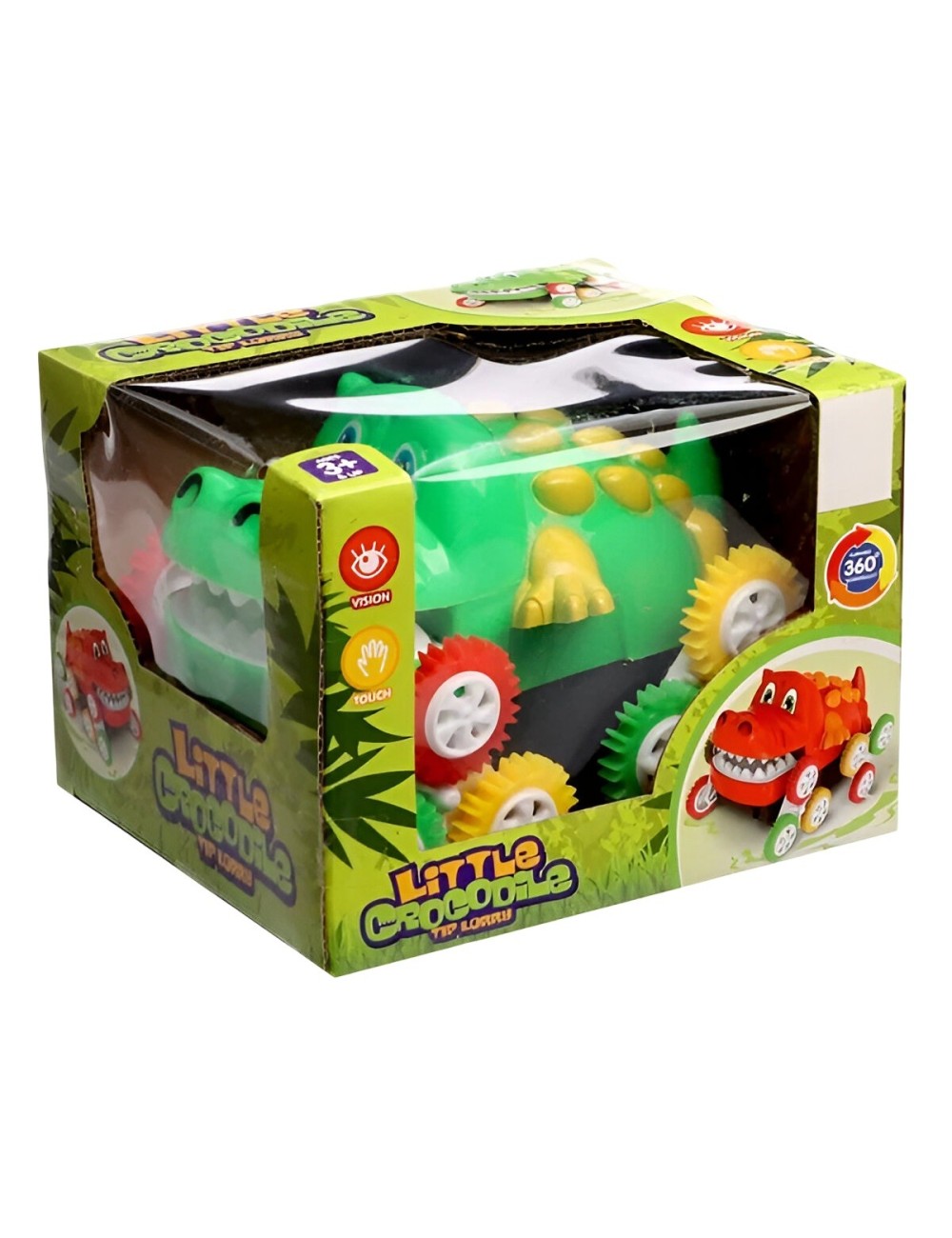 Carro Cocodrilo 360 Grados Movimiento Juguete + Baterias