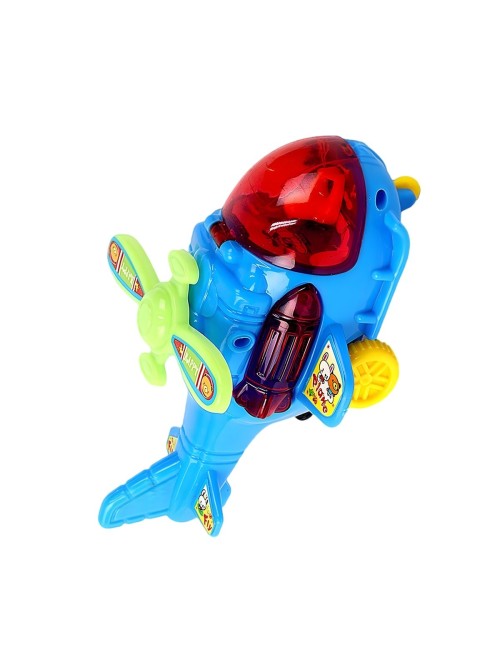 Helicoptero Juguete Multicolor De Cuerda Interactivo Niños