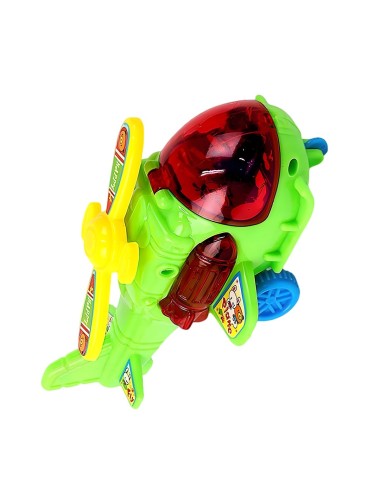 Helicoptero Juguete Multicolor De Cuerda Interactivo Niños
