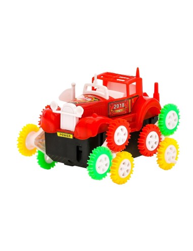 Carro Camion Tractor 360 Grados Movimiento Juguete + Bateria