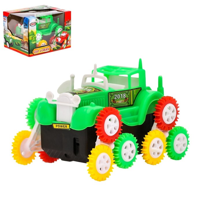 Carro Camion Tractor 360 Grados Movimiento Juguete + Bateria