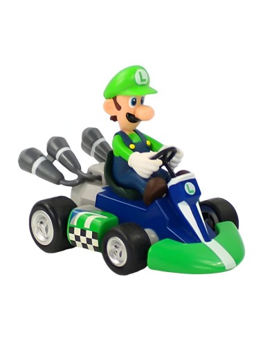 Carro Kart Luigi Carro De Cuerda Juguete Niños