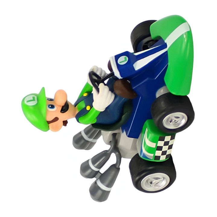 Carro Kart Luigi Carro De Cuerda Juguete Niños
