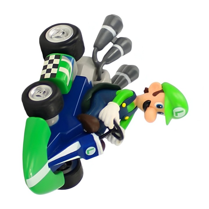 Carro Kart Luigi Carro De Cuerda Juguete Niños
