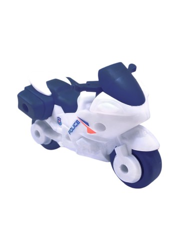 Moto Policia Juguete Armable Didactico Interactivo Niños