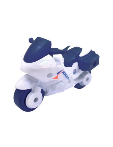 Moto Policia Juguete Armable Didactico Interactivo Niños