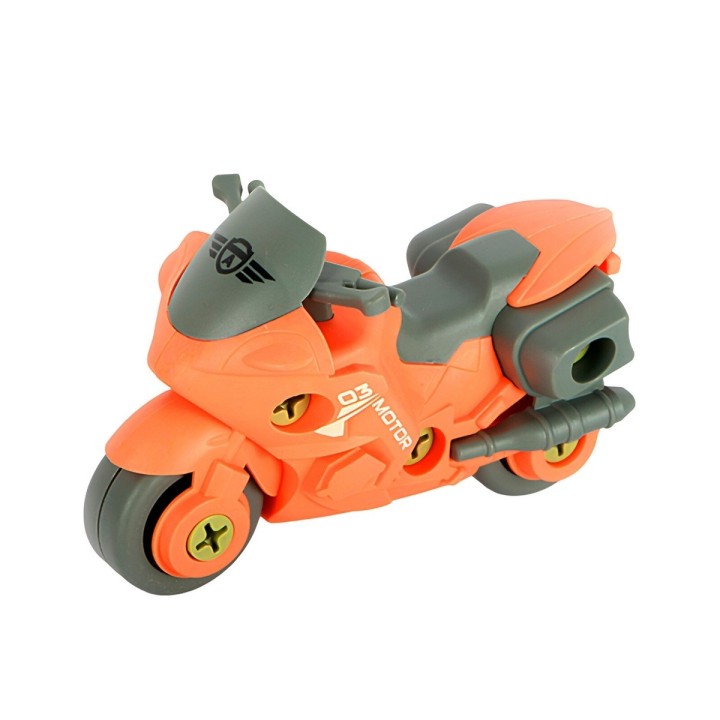 Moto Deportiva Juguete Armable Didactico Interactivo Niños