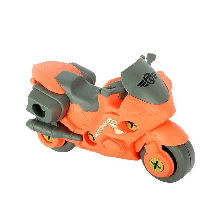 Moto Deportiva Juguete Armable Didactico Interactivo Niños