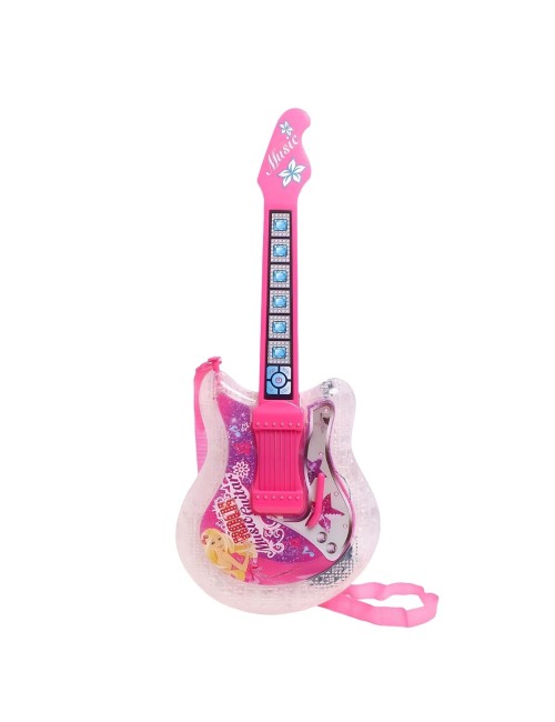 Guitarra De Juguete Con Microfono Juguete Niñas + Baterias