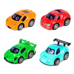 Carros De Cuerda Deportivo Ojitos Coleccion X 4 Unidades