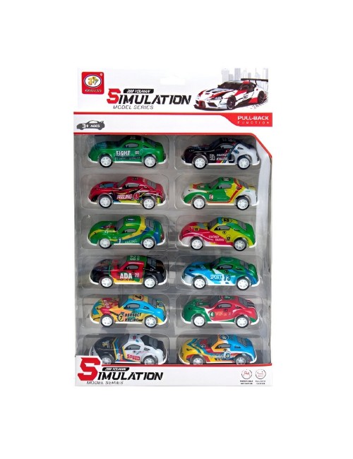 Carros Clasicos De Cuerda Coleccionable X 12 Unidades