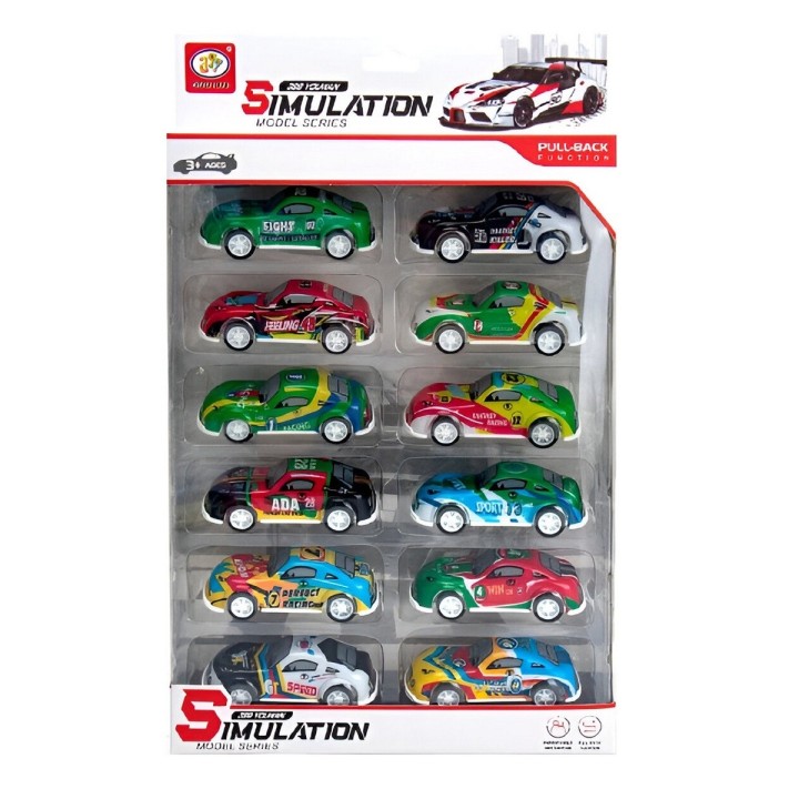 Carros Clasicos De Cuerda Coleccionable X 12 Unidades