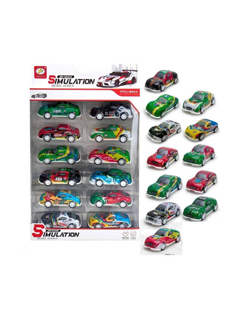 Carros Clasicos De Cuerda Coleccionable X 12 Unidades