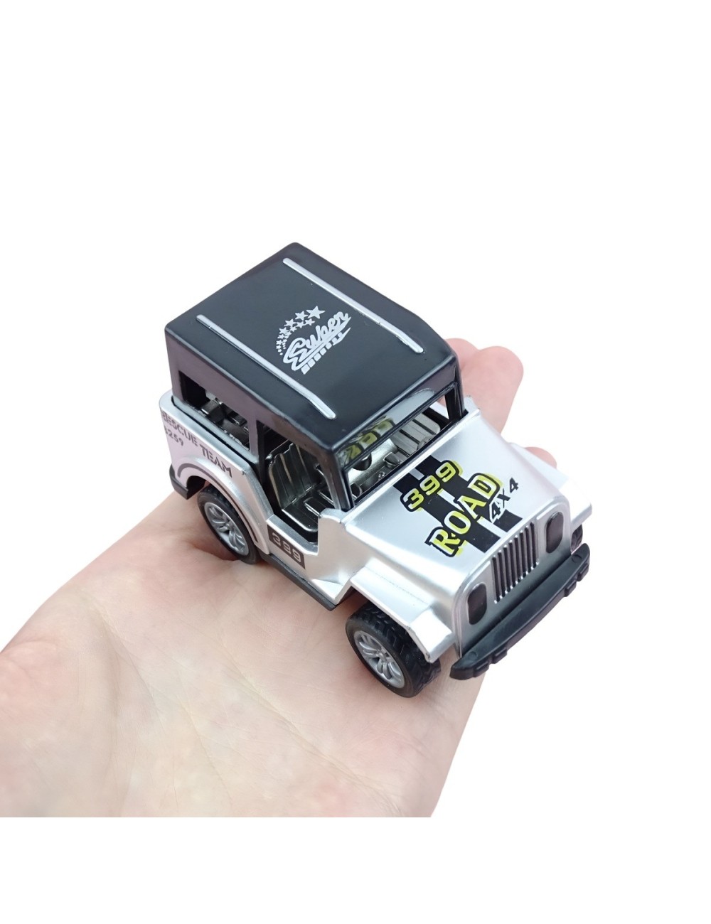 Carro Camioneta Jeep Deportiva Multicolor Juguete X 4 Unidad