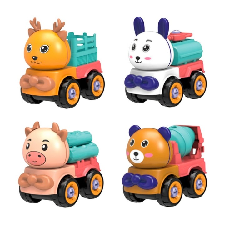 Camiones De Juguete Coleccion Transporte Carroceria Animales