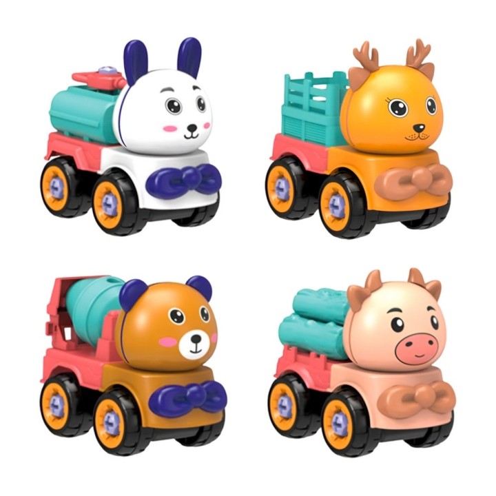 Camiones De Juguete Coleccion Transporte Carroceria Animales