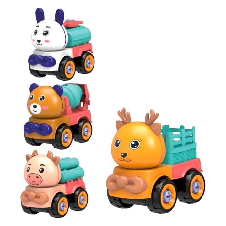 Camiones De Juguete Coleccion Transporte Carroceria Animales