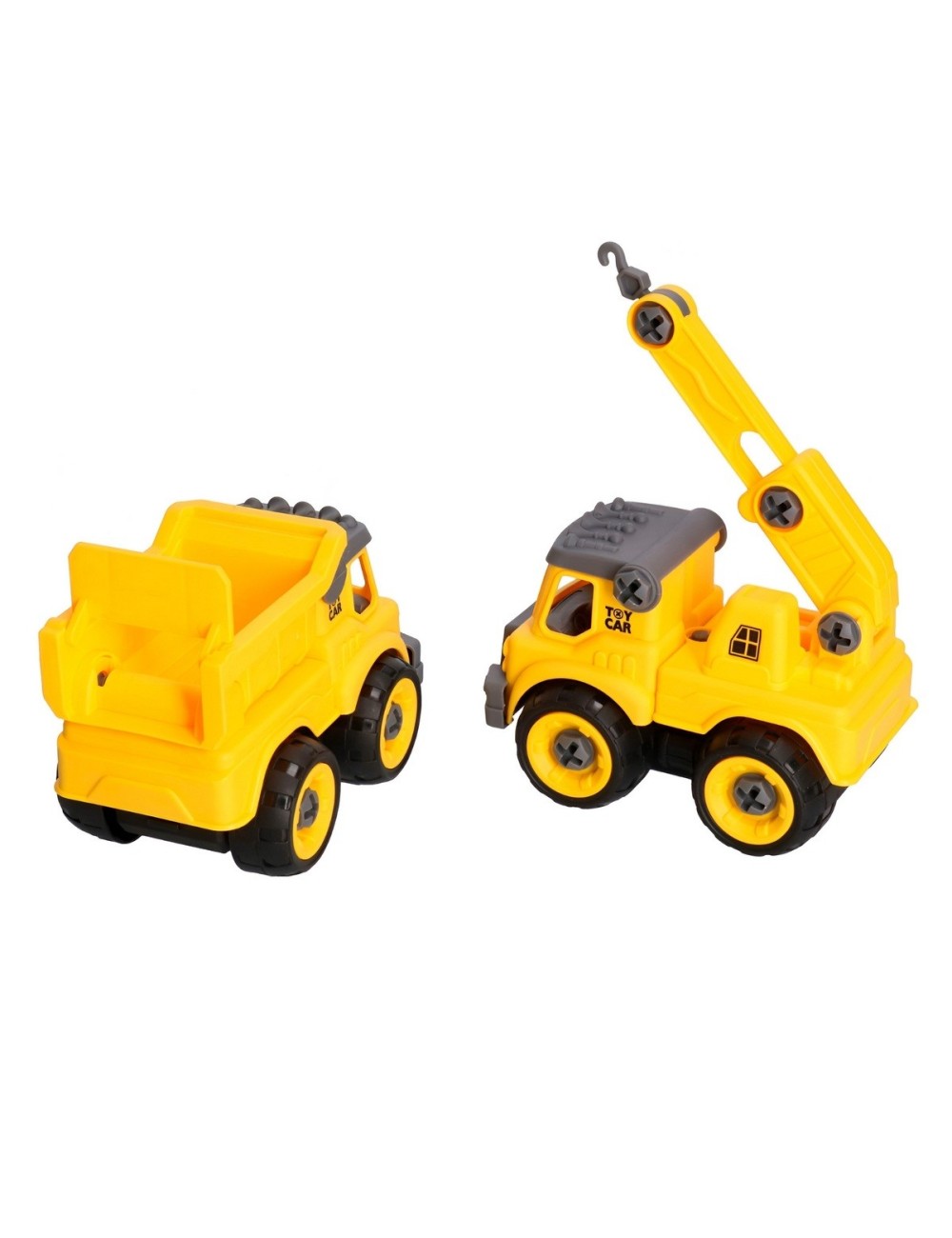 Camion Volqueta Grua Construccion Armable Juguete Niños