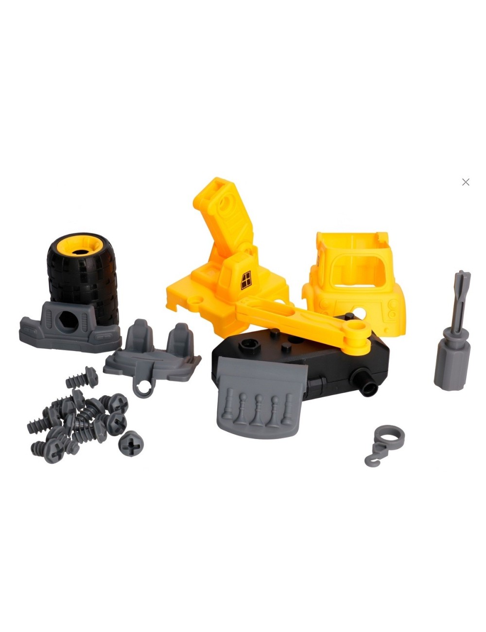 Camion Volqueta Grua Construccion Armable Juguete Niños