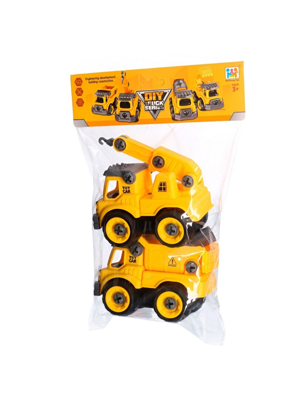 Camion Volqueta Grua Construccion Armable Juguete Niños